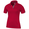 Kiso short sleeve women's cool fit polo in red