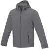 Langley men's softshell jacket in Steel Grey