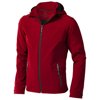 Langley softshell jacket in red