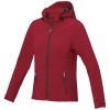 Langley women's softshell jacket in Red
