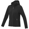 Langley women's softshell jacket in Solid Black