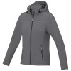 Langley women's softshell jacket in Steel Grey
