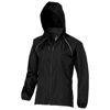 Nelson packable ladies Jacket in black-solid