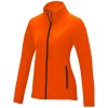 Zelus women's fleece jacket in Orange