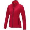 Zelus women's fleece jacket in Red