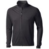 Mani men's performance full zip fleece jacket in Solid Black