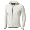 Brossard micro fleece full zip Jacket in light-grey