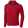 Brossard micro fleece full zip Jacket in red