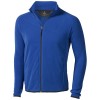 Brossard men's full zip fleece jacket in Blue