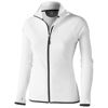 Brossard micro fleece full zip ladies Jacket in white-solid