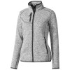 Tremblant women's knit jacket in Heather Grey