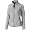 Tremblant ladies knit jacket in heather-grey
