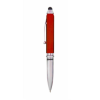 Latro Stylus Touch Ball Pen in Red