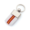 Vinger Keyring in White