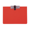 Dago Document Bag in Red