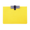 Dago Document Bag in Yellow