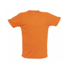Tecnic Plus Adult T-Shirt in Fluoro Orange