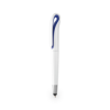 Barrox Stylus Touch Ball Pen in White / Blue