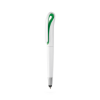 Barrox Stylus Touch Ball Pen in White / Green
