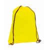 Gadex Drawstring Bag in Yellow Fluoro