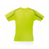 Tecnic Fleser Adult T-Shirt in Yellow Fluoro