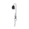 Lysia Bag Hanger Key Finder in Black