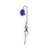 Lysia Bag Hanger Key Finder in Blue