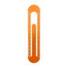 Contek Ruler Bookmark in Orange