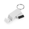 Satari Holder Keyring in White