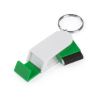 Satari Holder Keyring in Green