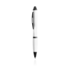 Lombys Stylus Touch Ball Pen in White