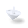 Buddy Spinning Top in White