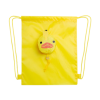 Kissa Foldable Drawstring Bag in Yellow