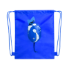 Kissa Foldable Drawstring Bag in Blue