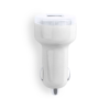 Denom USB Car Charger in White