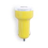 Denom USB Car Charger in Yellow
