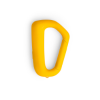 Mansour Torch Carabiner in Yellow