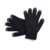 Tellar Touchscreen Gloves in Black/grey
