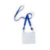 Cail Badge Lanyard in Blue