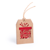 Goslak Christmas Gift Tag in A / Merry Christmas