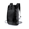 Signal Foldable Backpack in Black