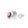 Dino Earphones in Red