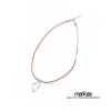 Fiyil Necklace in White