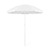 Mojácar Beach Umbrella in White