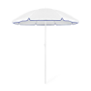 Mojácar Beach Umbrella in White / Blue