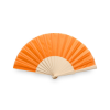 Folklore Hand Fan in Orange