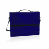 Java Document Bag in Dark Blue / Black