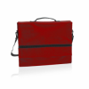 Java Document Bag in Red / Black