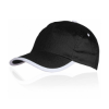 Estepona Cap in Black/white