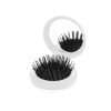 Glance Hairbrush with Mirror in White